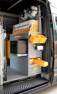 Fahrzeugeinrichtungen Mobile Werkstatt für Transporter Mercedes
