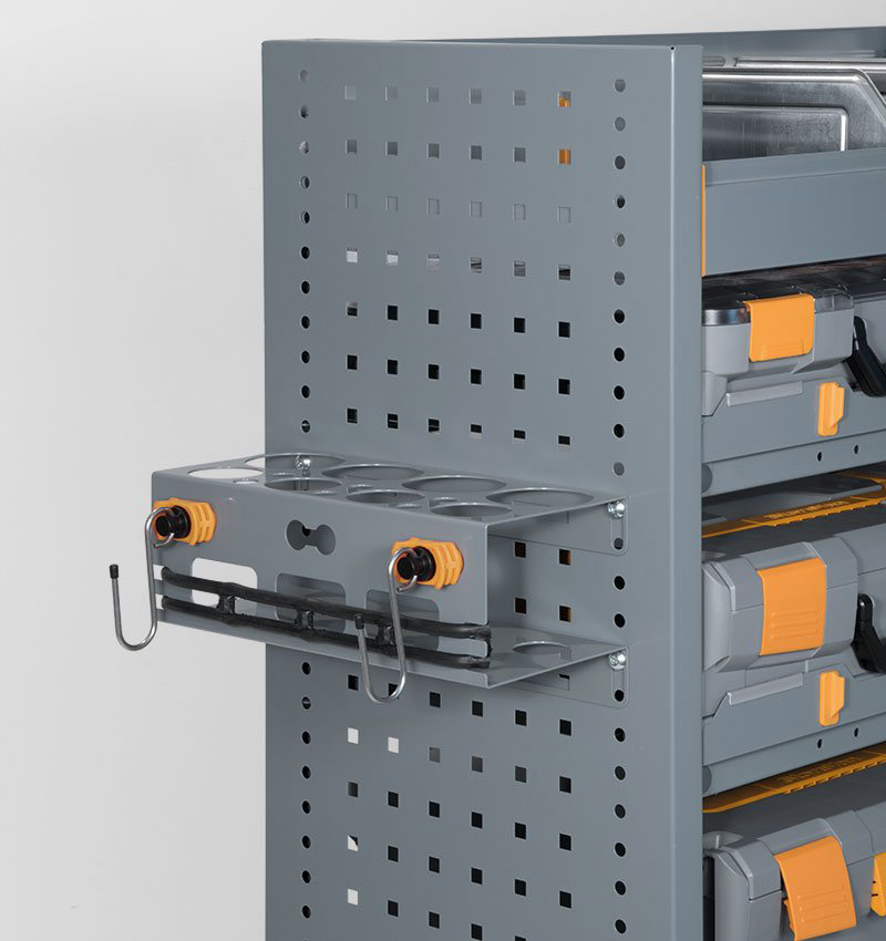 Halter für Sprühdosen und Silikonkartuschen für Transporter