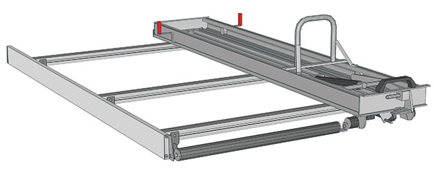Leiterträger für Dacia Dokker