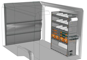 Fahrzeugeinrichtungen furgoni Jumper L1 H1 / CH1 DU-1014-02