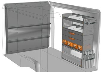 Fahrzeugeinrichtungen furgoni Jumper L1 H1 / CH1 DU-1014-08