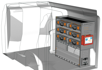 Fahrzeugeinrichtungen Doblò DO-1010-M2