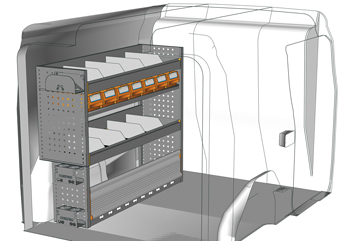 Esempio di allestimento per Fiat Doblò L1 H1 DO-1210-03