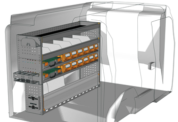 Fahrzeugeinrichtungen furgone Fiat Doblò L2 H1 DO-1510-01
