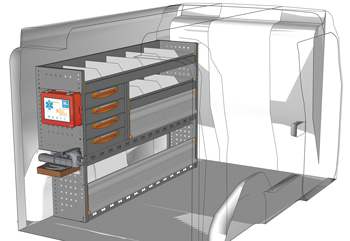 Fahrzeugeinrichtungen furgone Fiat Doblò L2 H1 DO-1510-04