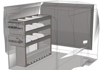 BEISPIEL FÜR Fahrzeugeinrichtung Fiat Fiorino L1 H1 FI-1009-07