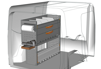 Fahrzeugeinrichtungen Courier CE 0910 03