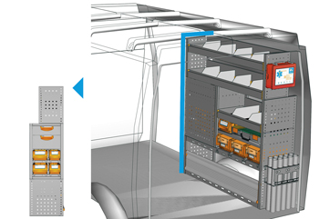 Fahrzeugeinrichtungen DAILY 3000 H1 DA-1214-03
