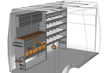 Fahrzeugeinrichtungen Daily DA-2717-P3