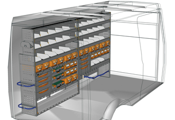 Fahrzeugeinrichtungen Daily DA-3017-P3