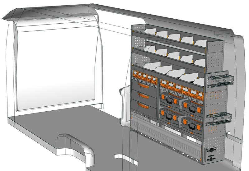 Fahrzeugeinrichtungen NV400 / Interstar MA 1716 M1