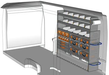 Fahrzeugeinrichtungen NV400 / Interstar MA 1716 M2