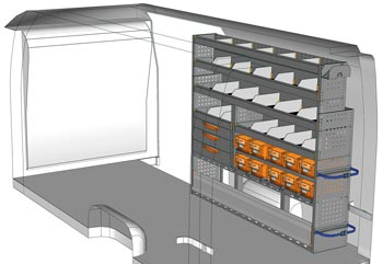Fahrzeugeinrichtungen NV400 / Interstar MA 1916 01