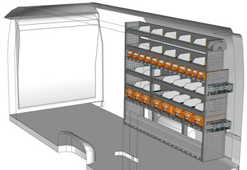 Fahrzeugeinrichtungen NV400 / Interstar MA 1916 03