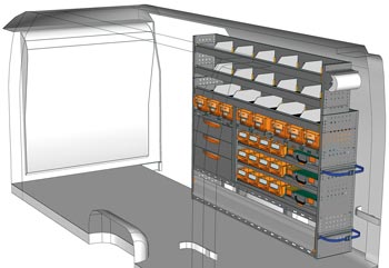 Fahrzeugeinrichtungen NV400 / Interstar MA 1916 P2