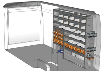 Fahrzeugeinrichtungen NV400 / Interstar MA 1917 03