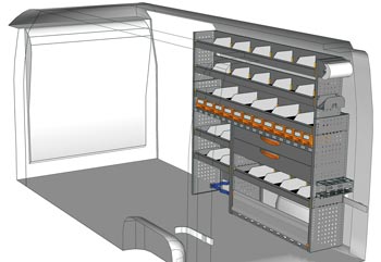 Fahrzeugeinrichtungen NV400 / Interstar MA 1917 08