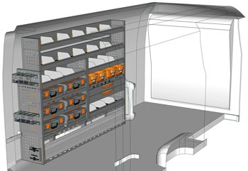 Fahrzeugeinrichtungen NV400 / Interstar MA 2017 M1