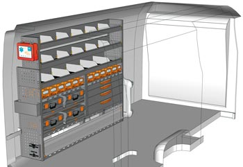 Fahrzeugeinrichtungen NV400 / Interstar MA 2017 M3