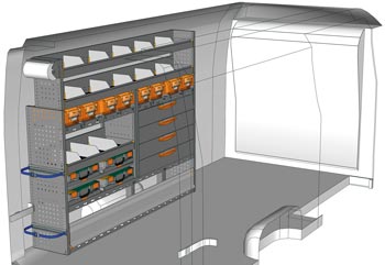 Fahrzeugeinrichtungen NV400 / Interstar MA 2016 P2