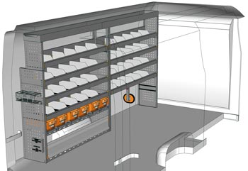 Fahrzeugeinrichtungen NV400 / Interstar MA 3016 01