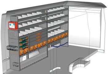 Fahrzeugeinrichtungen NV400 / Interstar MA 3016 04