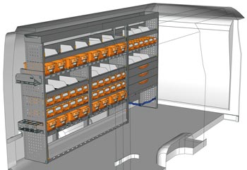 Fahrzeugeinrichtungen NV400 / Interstar MA 3016 06