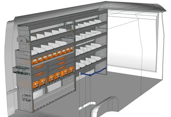 Fahrzeugeinrichtungen NV400 / Interstar MA 3017 03