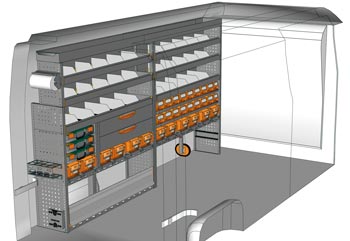 Fahrzeugeinrichtungen NV400 / Interstar MA 3017 04