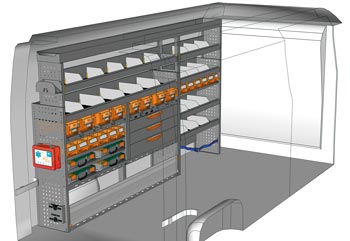 Fahrzeugeinrichtungen NV400 / Interstar MA 3017 05