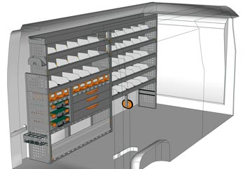 Fahrzeugeinrichtungen NV400 / Interstar MA 3017 07