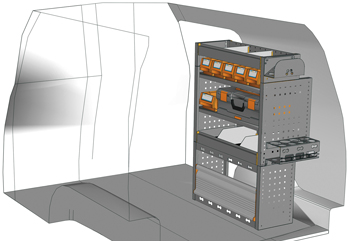 Fahrzeugeinrichtungen Caddy CA 0711 M2