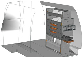 Fahrzeugeinrichtungen Caddy CA 0711 P3