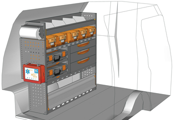 Fahrzeugeinrichtungen Caddy CA 1211 M2