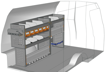 Fahrzeugeinrichtungen Caddy CA 1709 09