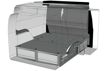 Fahrzeugeinrichtungen Caddy Cargo CA 0250 05