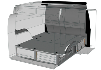 Fahrzeugeinrichtungen Caddy Cargo CA 0250 06