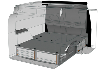 Fahrzeugeinrichtungen Caddy Cargo CA 0250 07