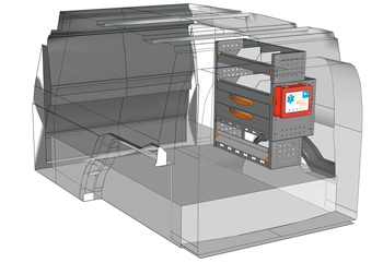 Fahrzeugeinrichtungen Caddy Cargo CA 0708 21