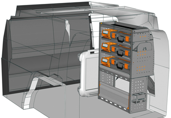 Fahrzeugeinrichtungen Caddy Cargo CA 0711 M5