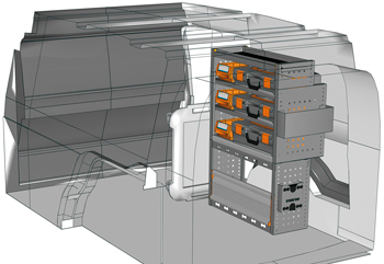 Fahrzeugeinrichtungen Caddy Cargo CA 0711 M8
