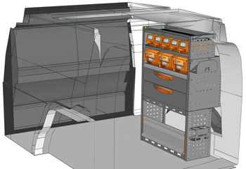 Fahrzeugeinrichtungen Caddy Cargo CA 0711 P4