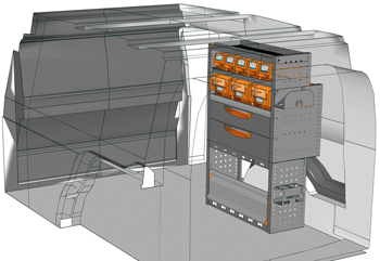 Fahrzeugeinrichtungen Caddy Cargo CA 0711 P7