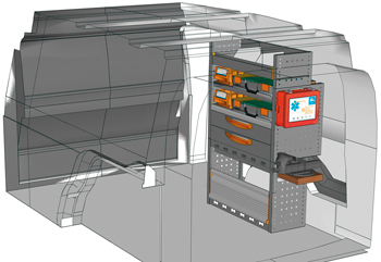 Fahrzeugeinrichtungen Caddy Cargo CA 0711 P8