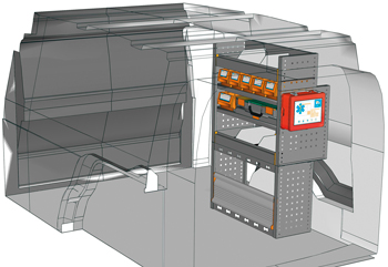 Fahrzeugeinrichtungen Caddy Cargo CA 0711 P9