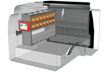 Fahrzeugeinrichtungen Caddy Cargo CA 1207 06