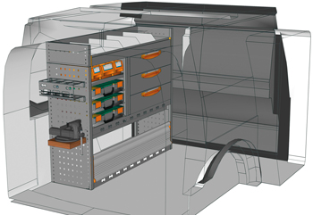 Fahrzeugeinrichtungen Caddy Cargo CA 1209 15