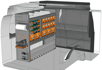 Fahrzeugeinrichtungen Caddy Cargo CA 1209 16