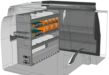 Fahrzeugeinrichtungen Caddy Cargo CA 1209 17
