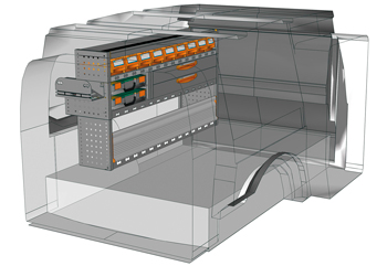 Fahrzeugeinrichtungen Caddy Cargo CA 1508 22